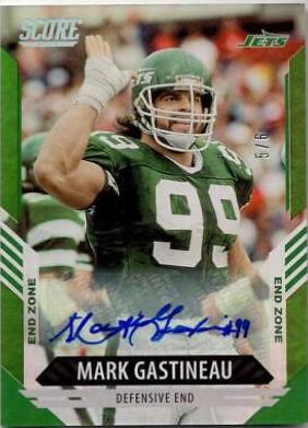 Mark Gastineau [Signature End Zone] #277