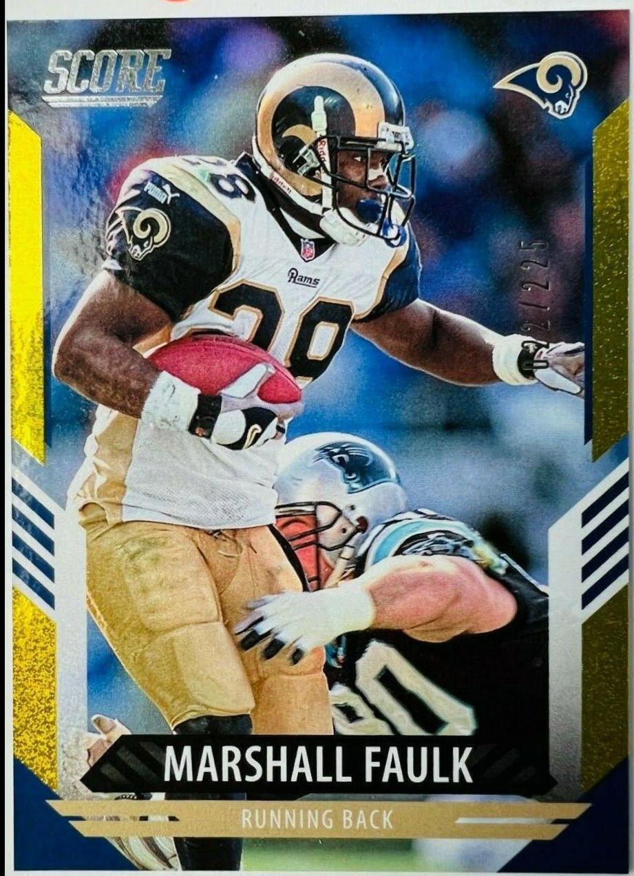 Marshall Faulk [Dots Gold] #279