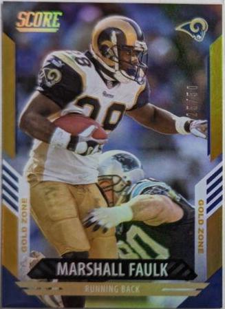 Marshall Faulk [Gold Zone] #279