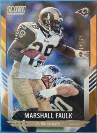 Marshall Faulk [Lava] #279