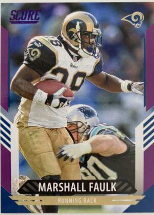 Marshall Faulk [Purple] #279