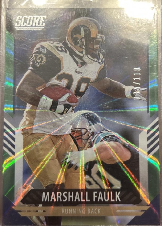 Marshall Faulk [Showcase] #279