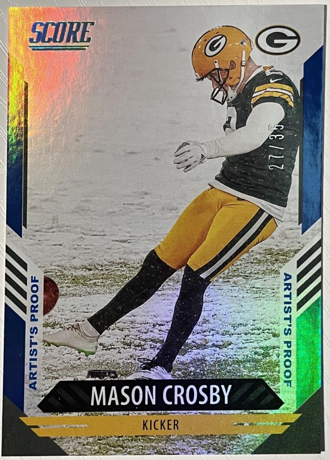 Mason Crosby [Artist's Proof] #144