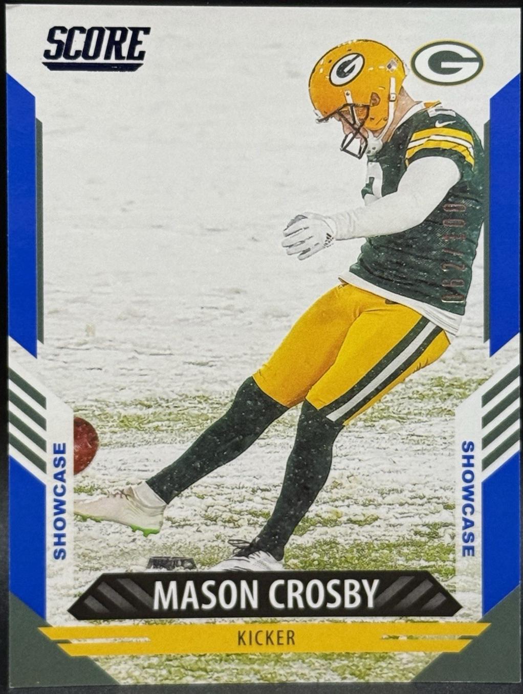 Mason Crosby [Blue Explosion] #144