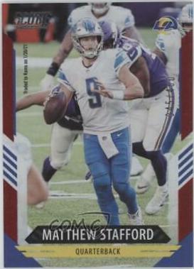 Matthew Stafford [Dots Red] #130