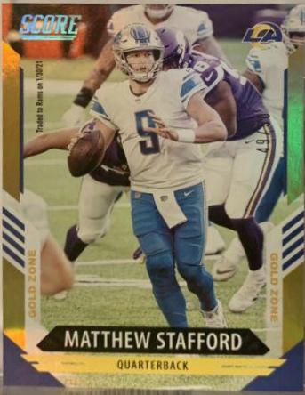 Matthew Stafford [Gold Zone] #130