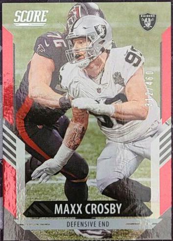 Maxx Crosby [Dots Red] #230