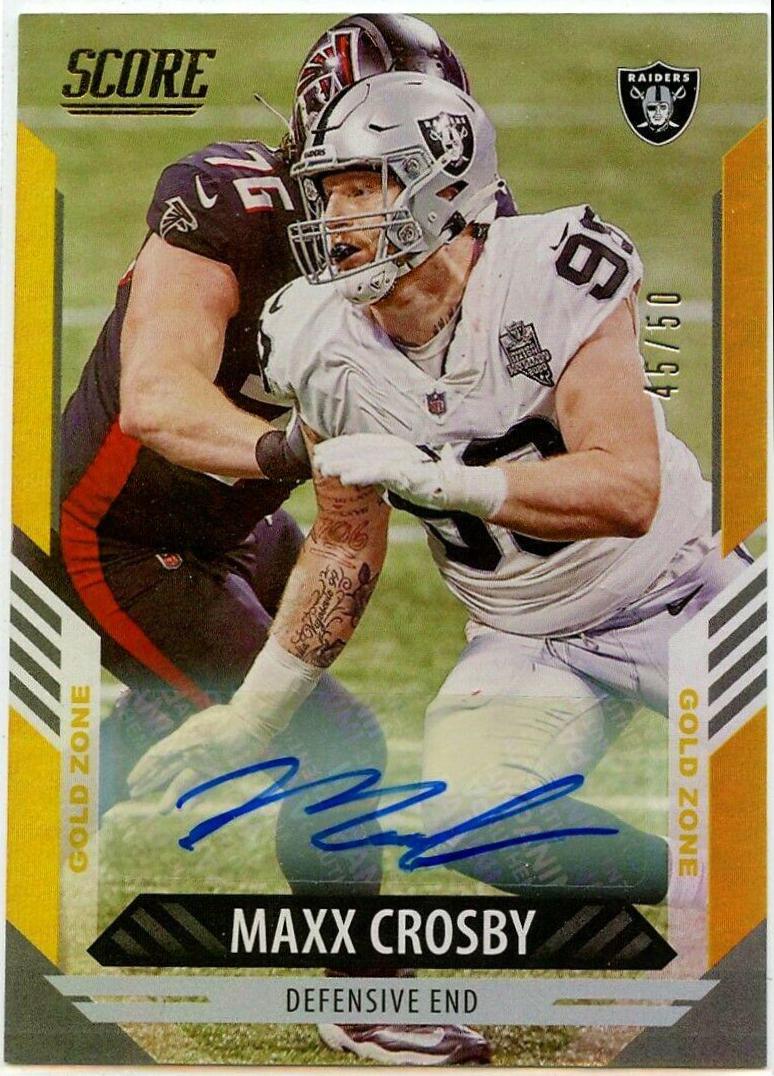 Maxx Crosby [Gold Zone] #230