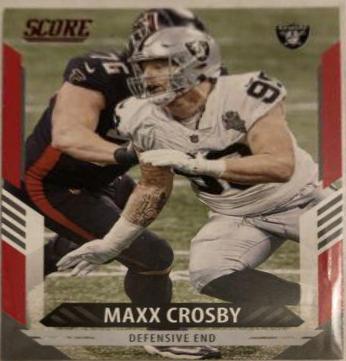 Maxx Crosby [Scorecard] #230