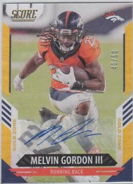 Melvin Gordon III [Gold Zone] #216