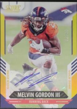 Melvin Gordon III [Signature Gold Zone] #216