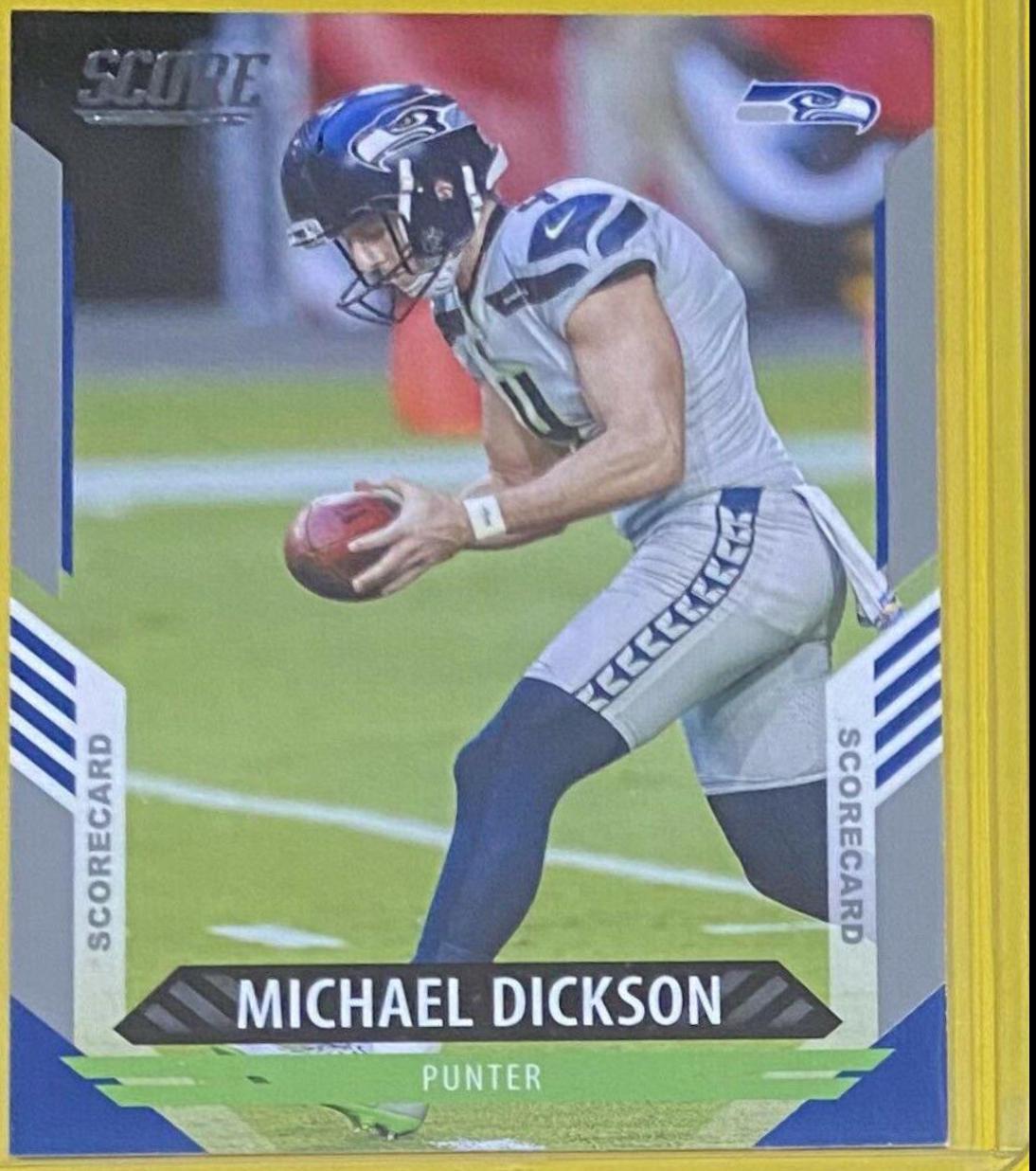 Michael Dickson [Scorecard] #272