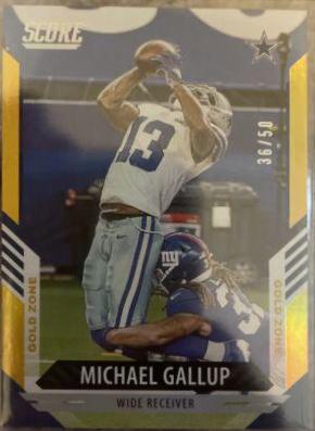 Michael Gallup [Signature] #293