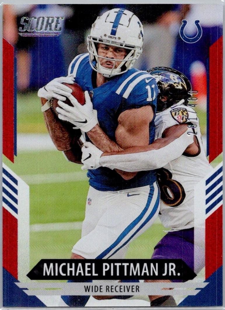 Michael Pittman Jr. [Dots Red] #169