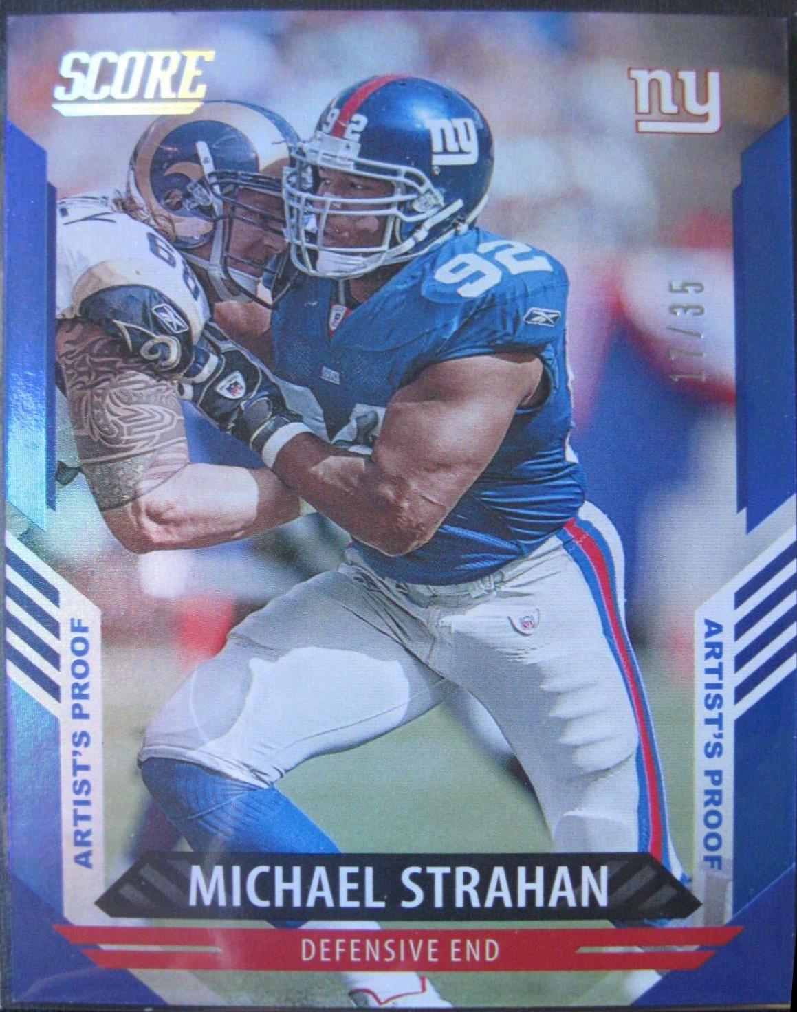 Michael Strahan [Artist's Proof] #61