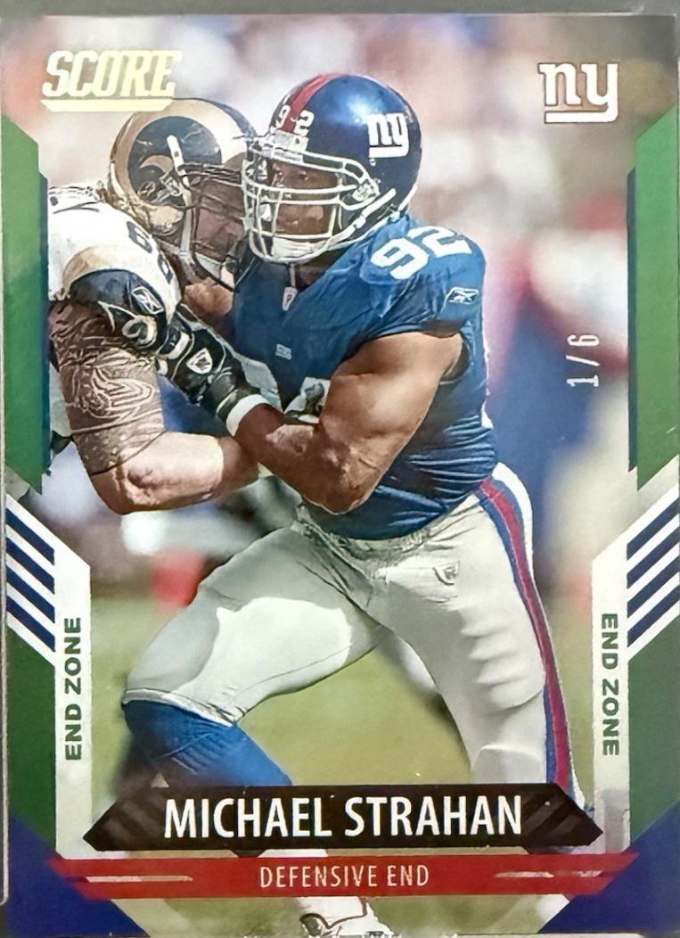 Michael Strahan [End Zone] #61