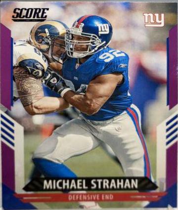 Michael Strahan [Purple] #61