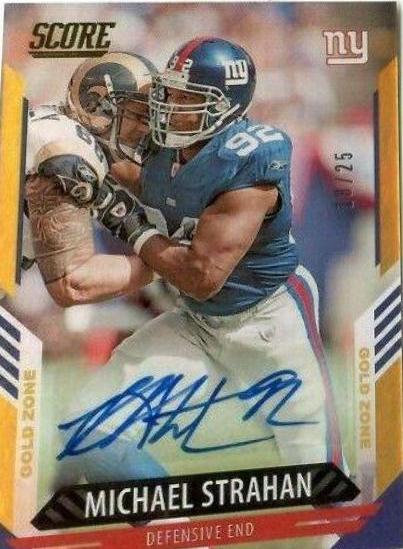 Michael Strahan [Signature Gold Zone] #61