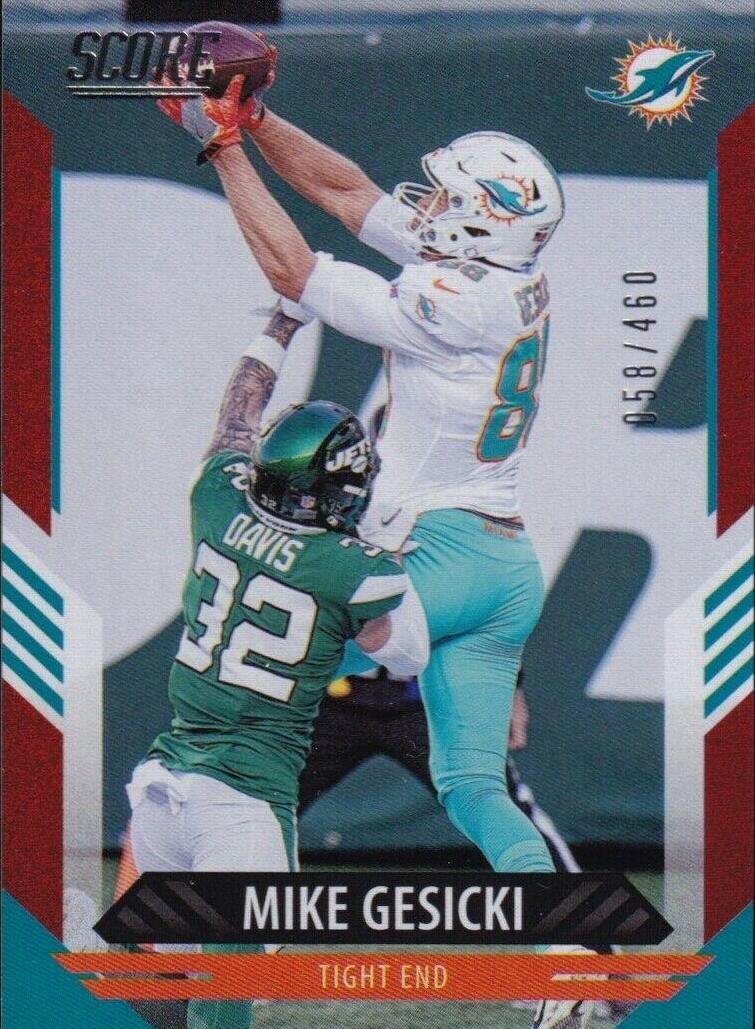 Mike Gesicki [Dots Red] #31