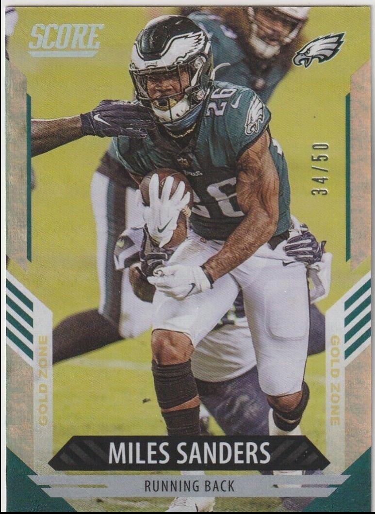 Miles Sanders [Gold Zone] #71