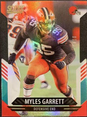 Myles Garrett [Die Cut] #108