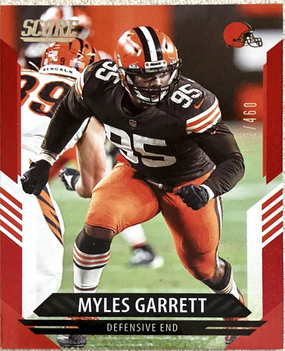 Myles Garrett [Dots Red] #108