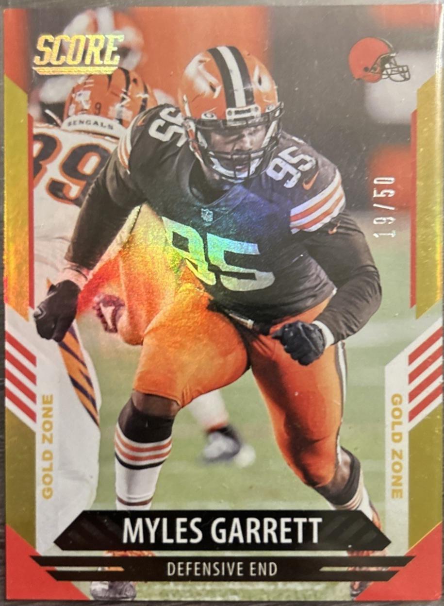 Myles Garrett [Gold Zone] #108