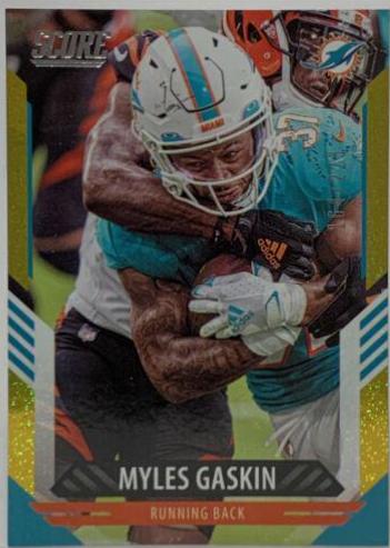 Myles Gaskin [Dots Gold] #29