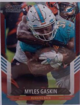 Myles Gaskin [Dots Red] #29