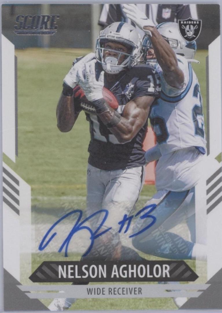 Nelson Agholor [Signature] #232