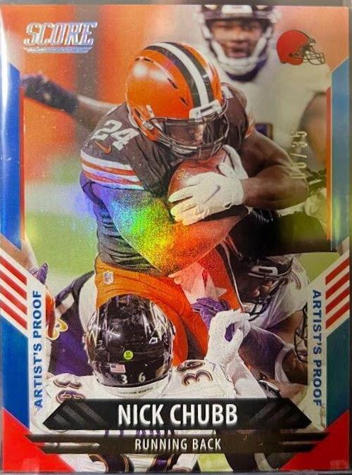 Nick Chubb [Artist's Proof] #105