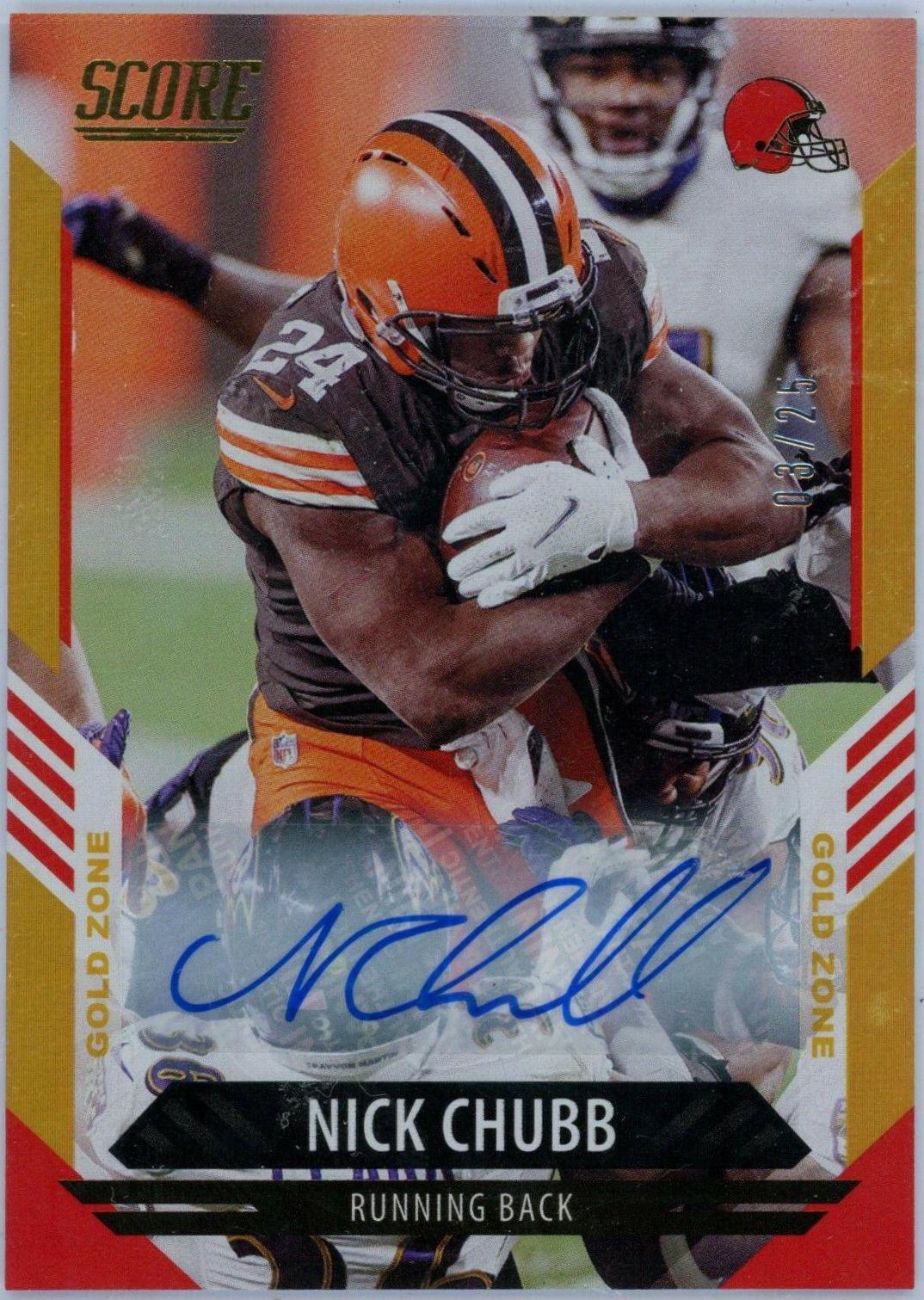 Nick Chubb [Gold] #105
