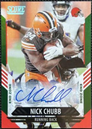 Nick Chubb [Signature End Zone] #105