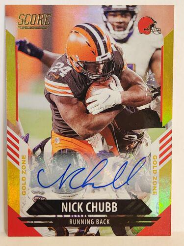 Nick Chubb [Signature Gold Zone] #105