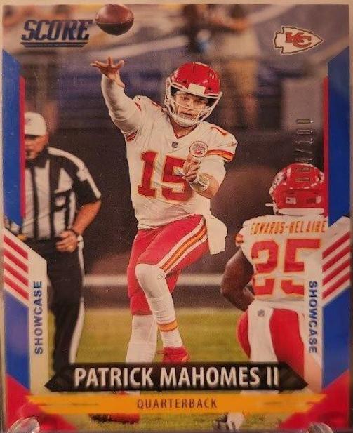 Patrick Mahomes II [Blue Explosion] #1