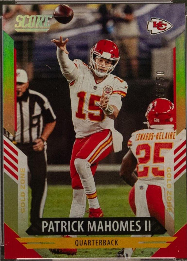 Patrick Mahomes II [Gold Zone] #1
