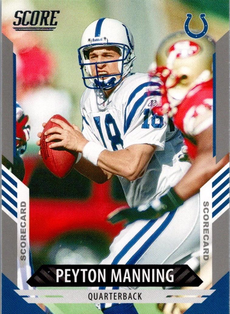 Peyton Manning [Scorecard] #170