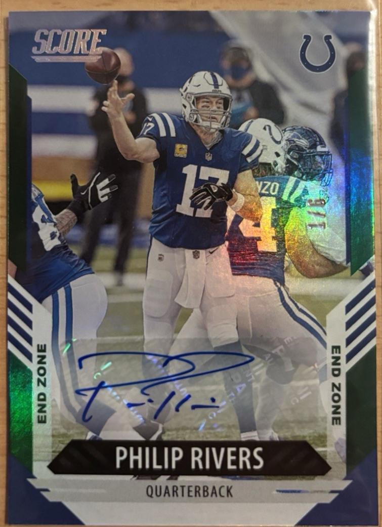 Philip Rivers [Signature End Zone] #163