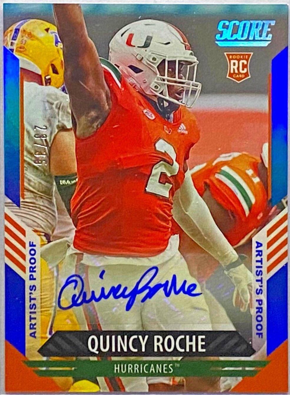 Quincy Roche [Signature Artist's Proof] #357