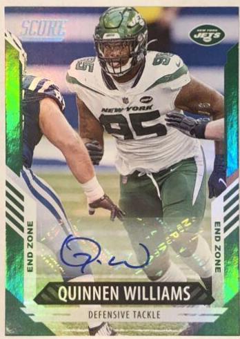 Quinnen Williams [Signature End Zone] #49