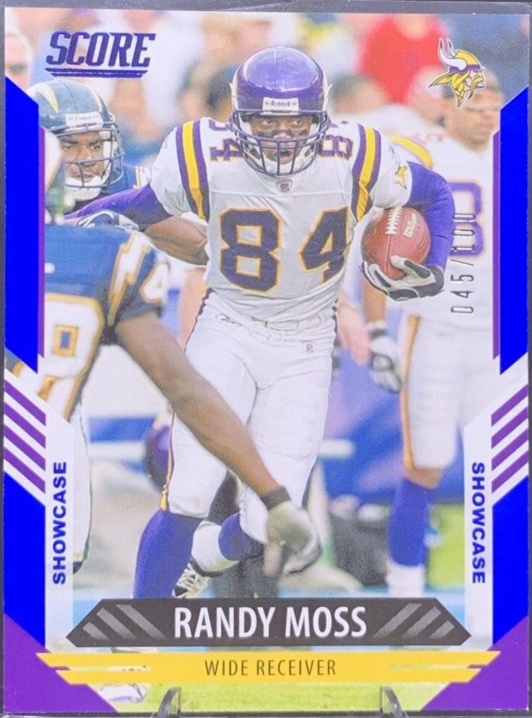 Randy Moss [Blue Explosion] #151