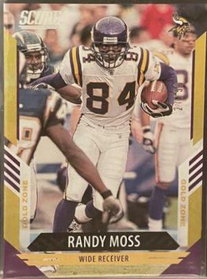 Randy Moss [Gold Zone] #151