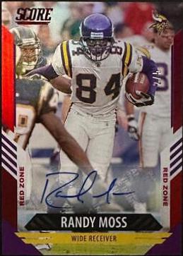 Randy Moss [Signature Red Zone] #151