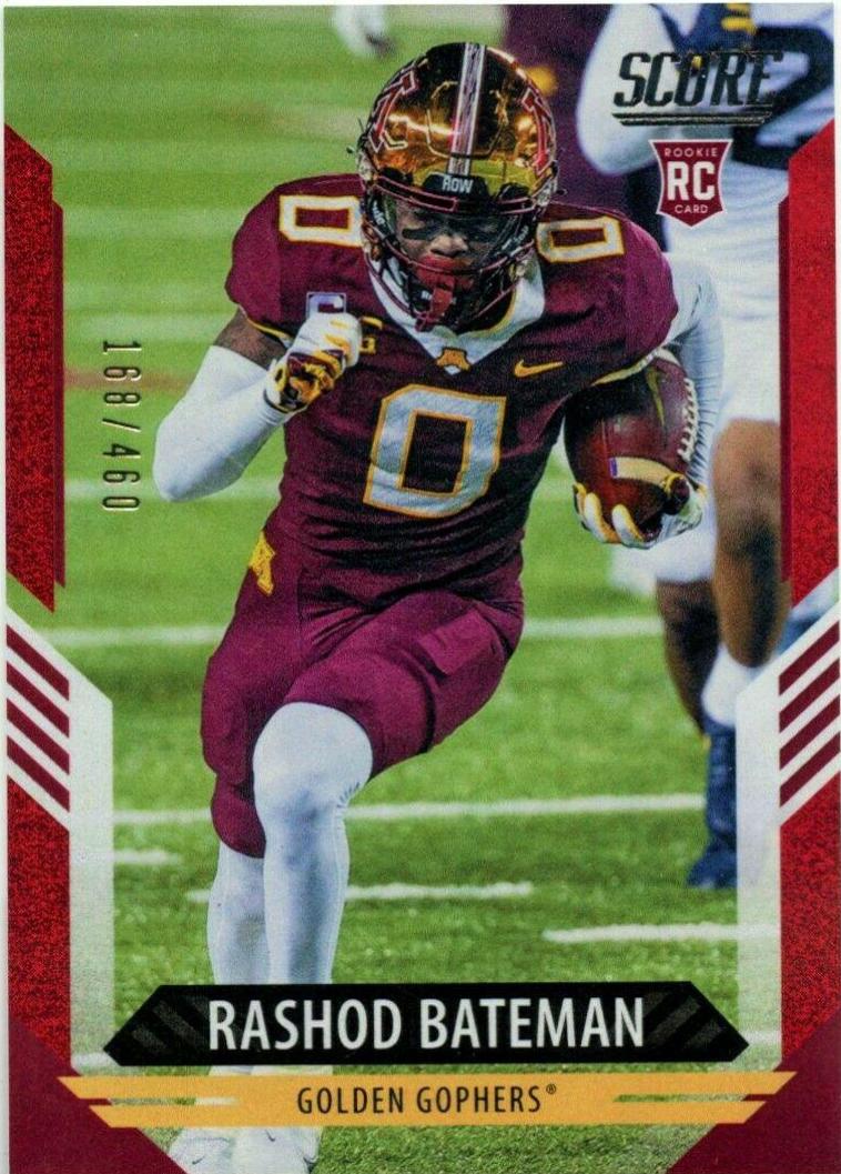 Rashod Bateman [Dots Red] #327