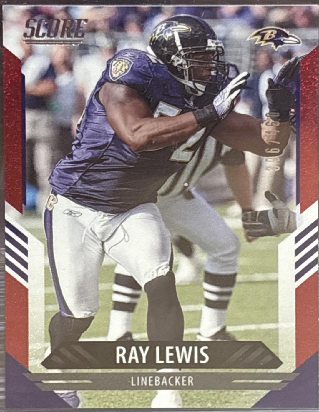 Ray Lewis [Dots Red] #93
