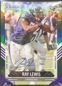 Ray Lewis [Signature End Zone] #93