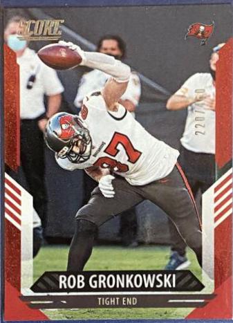 Rob Gronkowski [Dots Red] #16