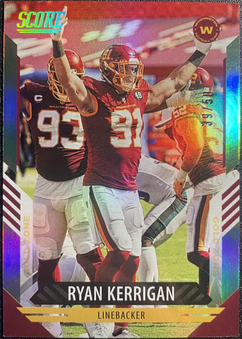 Ryan Kerrigan [Gold Zone] #84