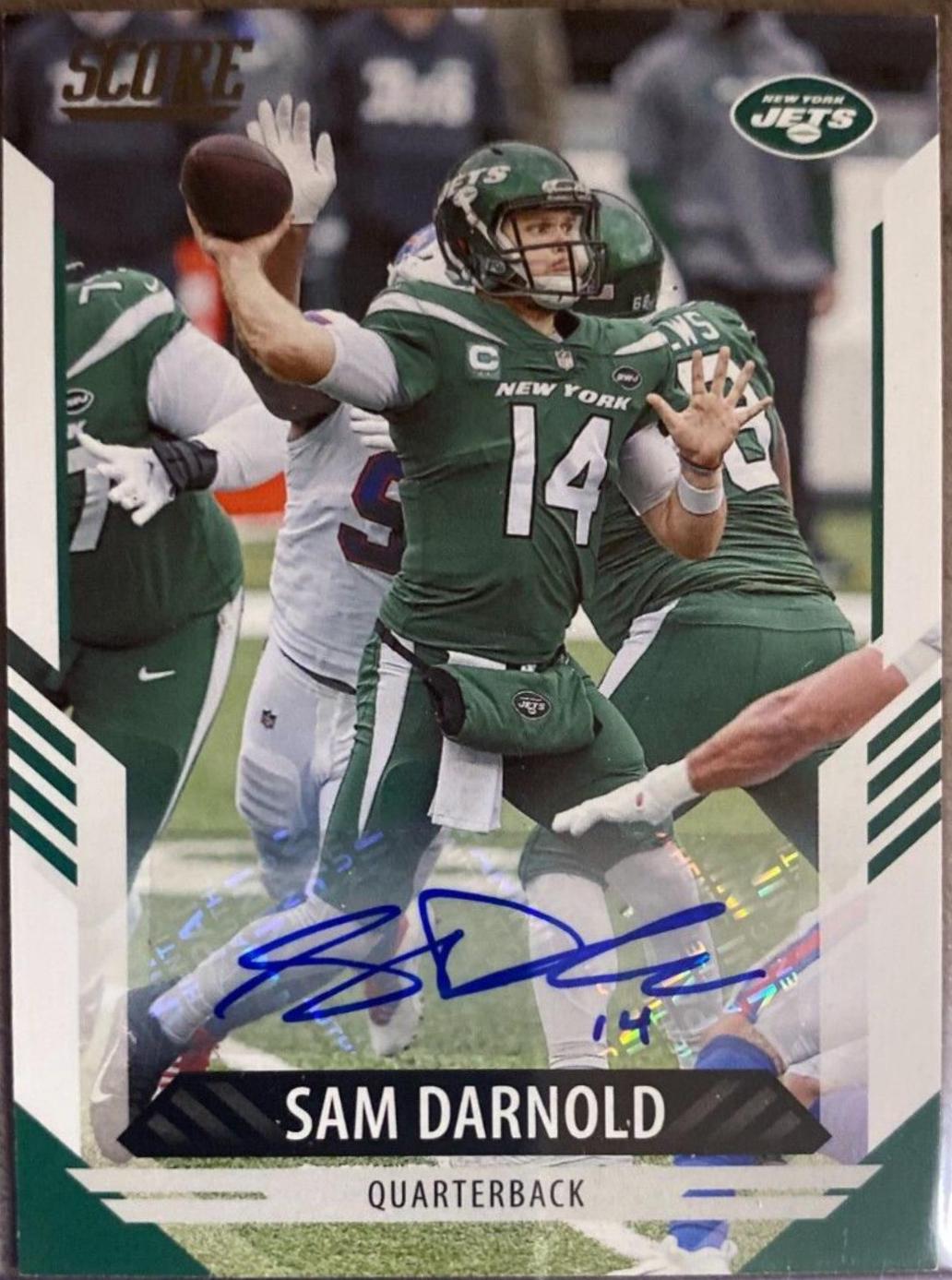 Sam Darnold [Signature] #45