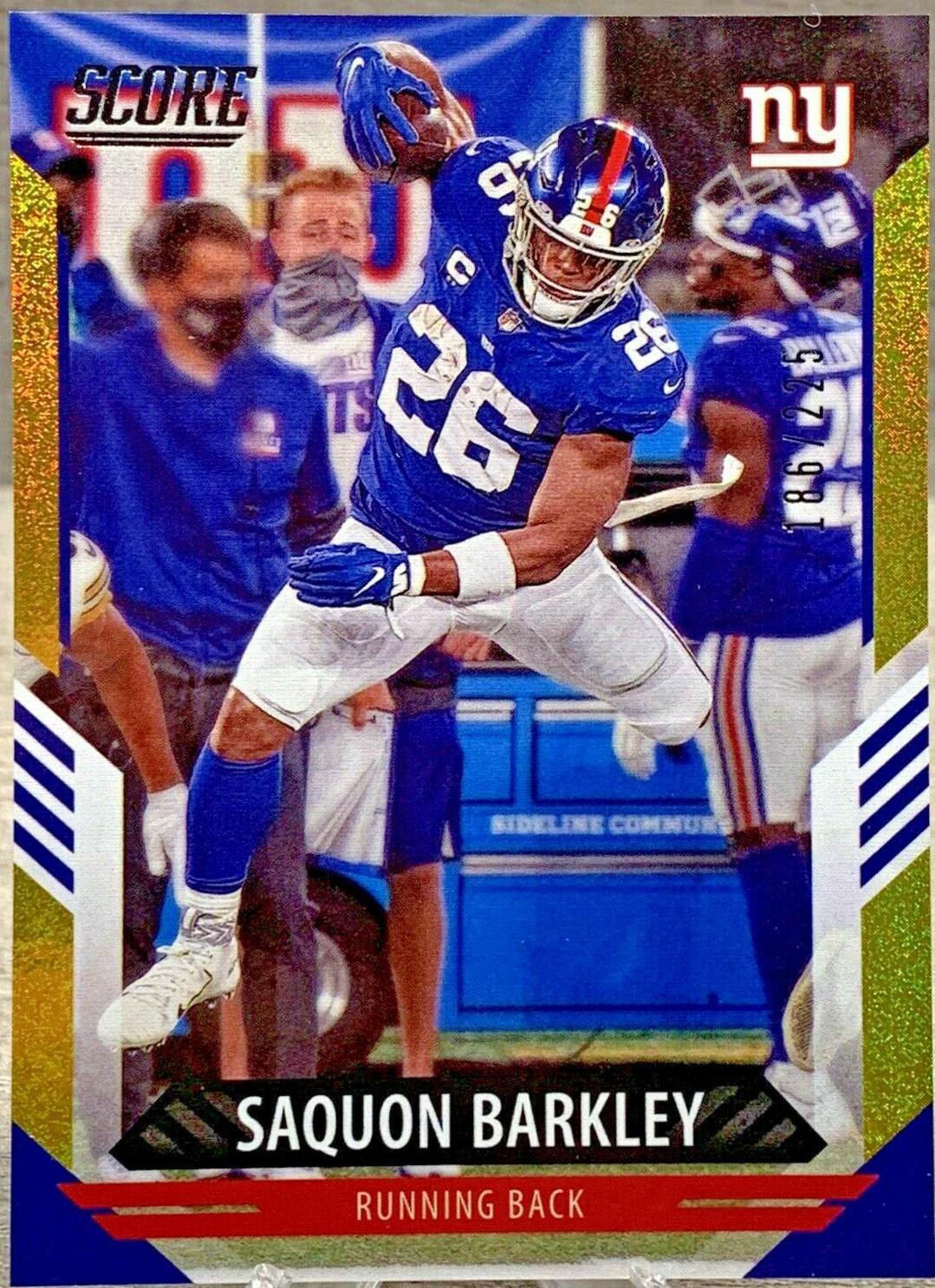 Saquon Barkley [Dots Gold] #62